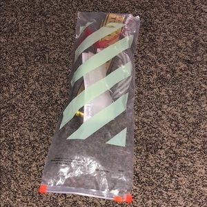 Off white industrial belt